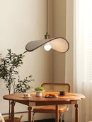 Axyaa Retro LED Chandelier Fabric Pendant Light for Room Decor