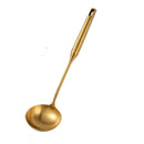 Axyaa Golden Stainless Steel Kitchen Utensils Set