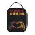 Axyaa Insulated Lunch Bag Cooler for Travel - Deadpool & Wolverine Theme