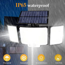 Axyaa Solar Outdoor Street Light 348 LEDs Motion Sensor IP65 Waterproof 3 Modes
