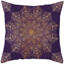 Axyaa Mandala Print Square Pillowcase - Home Decor Cushion Cover