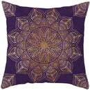 Axyaa Mandala Print Square Pillowcase for Home Decor and Sofa Cushions