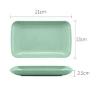 Axyaa Wheat Straw Melamine Plate Set for Healthy Dining