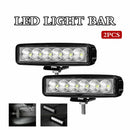 Axyaa 18W 12V Car LED Light Bar: Super Bright Off Road Spot Headlight