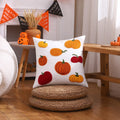 Pumpkin Embroidered Halloween Pillowcase Set by Axyaa