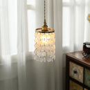 Axyaa Shell LED Pendant Lamp: Modern Art Decoration for Living Room