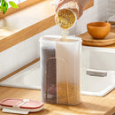 Axyaa Grains Storage Container Cereal Dispenser Kitchen Organizer Insect-Proof 3.2L