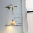 Axyaa Luxury White Ball LED Wall Lamp for Home Interior Lighting