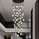 Axyaa LED Chandeliers Hanging Light Modern Pendant Lamps for Living and Dining Room