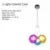 Axyaa Colorful Glass Ball Bubble Chandelier