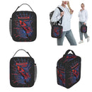 Axyaa Spider-Man Insulated Lunch Bag - Portable Thermal Cooler Lunch Box