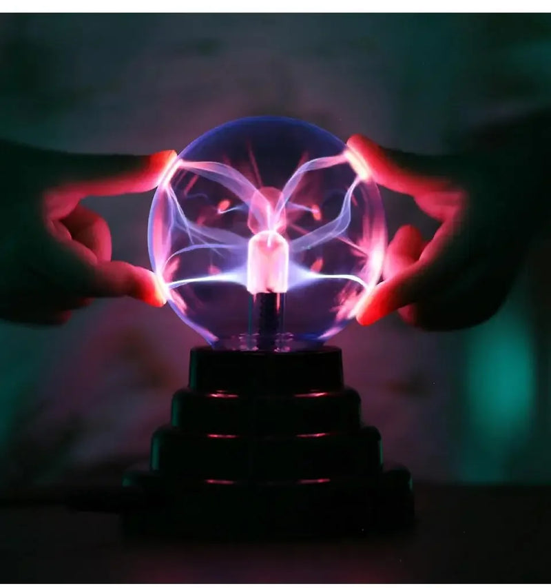 Axya 3" Plasma Ball Lamp Touch Sensitive Night Light for Kids Birthday