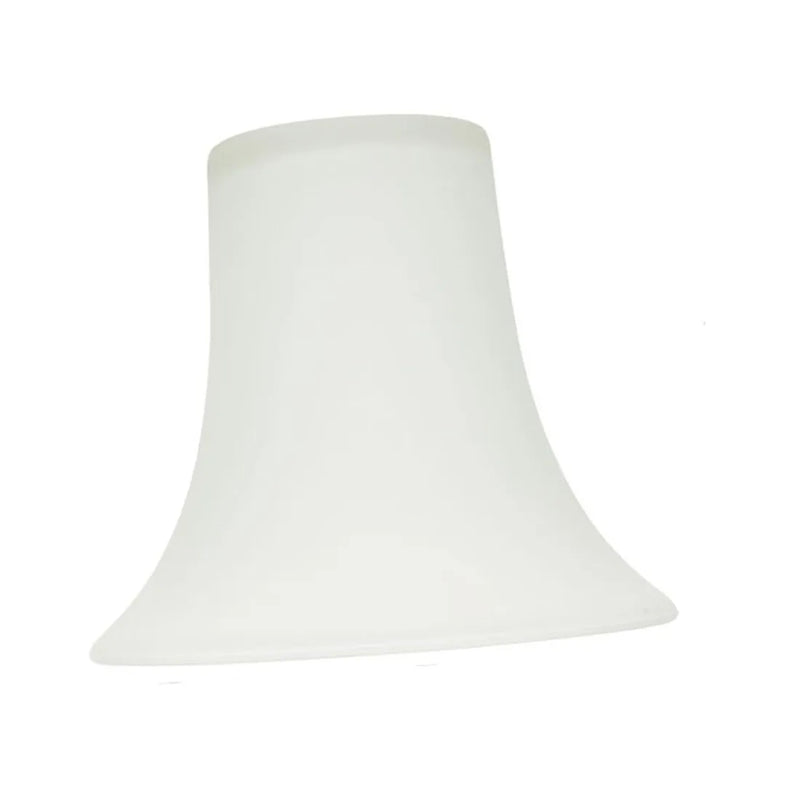 Axyaa Alabaster Bell Glass Lampshade for Floor Drum Lantern Lamp