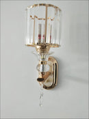 Axyaa Modern Glass Wall Light for Bedroom and Living Room