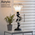 Axyaa Tricolored Flower Lamp for Bedroom and Living Room