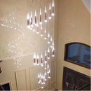 Axyaa LED Ring Chandelier for Home Decor and Lighting