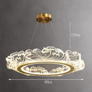 Axyaa Modern Pendant Chandelier LED Ceiling Light for Dining Living Room