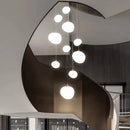 Axyaa Nordic Pendant Chandelier for Dining Room, Living Room, and Stair Lighting