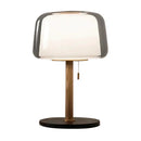 Axyaa Glass Bedside Lamp: Modern Nordic Design for Bedroom, Living Room, Study & Home Office