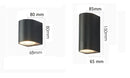 Axyaa Outdoor Waterproof LED Wall Light Up Down Aluminum Wall Lamp