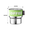 Axyaa Stainless Steel Insulated Coffee Mug Lid Leakproof Portable Water Cup
