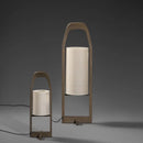Axyaa Solid Wood Table Lamp - Japanese Wabi-sabi Style Minimalist Bedroom Living Room Decor