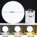 Axyaa Smart LED Ceiling Light Fixture for Bedroom & Living Room Decor