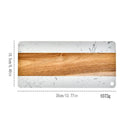 Axyaa Wood Marble Cutting Board Kitchen Gadgets Serving Board Kitchen Accessories