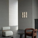 Axyaa Art Deco Marble LED Wall Lamp for Home and Restaurant Lighting