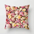 Axyaa Sunset Field Flowers Pillowcase Home Decor Office Car Ornaments