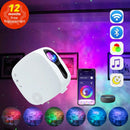 Axyaa WiFi Galaxy Star Projector Light with Bluetooth & Aurora Atmosphere for Bedroom