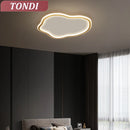 Axyaa LED Cloud Ceiling Light: Modern Remote Control Chandelier for Home Decor