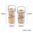 Axyaa Insulated Tea Filter Thermos Bottle - 750ml Stainless Steel Vacuum Flask
