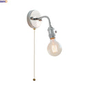 Nordic Iron Base LED Wall Lamp by Axyaa for Modern Bathroom and Home Design