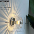 Axyaa Modern Bauhaus Glass Wall Lamp for Living Room Decor