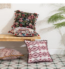 Axyaa Moroccan Tassel Cushion Cover 45x45 Nordic Style for Home Decoration
