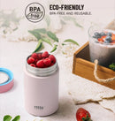 Axyaa Stainless Steel Mini 316 Flask - Leak-Proof Vacuum Lunch Box Tumbler