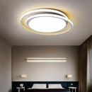 Axyaa LED Round Pendant Light Gold/Black/White Tricolor for Modern Home Lighting