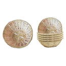 Axyaa Woven Decorative Storage Basket for Food, Bread, Fruit, and Desktop Organization
