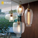 Axyaa Modern Glass Pendant Lamp for Living Room Restaurant Bar Decor