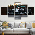 Formula 1 Car Canvas Wall Art Set by Axyaa - Home Decor Racing Poster Painting