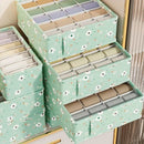Axyaa Green Bra and Underwear Organizer Drawer Divider