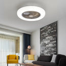 Axyaa Smart Ceiling Fan Light with Retractable Blades - Silent & Colorful