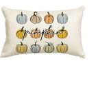 Axyaa Autumn Home Pumpkin Pillow Cover 30X50cm for Sofa Decor