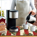 Axyaa Christmas Stripes Kitchen Absorbent Mat