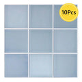 Axyaa 3D Matt Tile Stickers, Self-adhesive Backsplash for Kitchen Bathroom, Waterproof Wall Decor