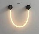 Axyaa LED Woven Thread Wall Sconce for Modern Soft Atmosphere in Home, Living Room or Bedroom