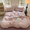 Axyaa Queen Size Strawberry Bedding Set: Duvet Cover, Bed Sheet, Pillowcase