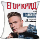 Axyaa Satin Soft Pillow Cover Square Zipper Pillowcase