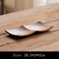 Axyaa Black Walnut Dried Fruit Tray Nuts Dessert Tea Set Storage Tray